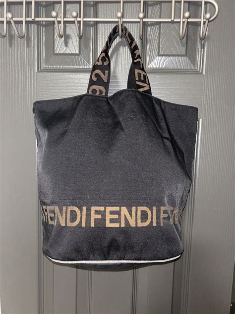 fendi farfetch gelb|vintage fendi tote bags.